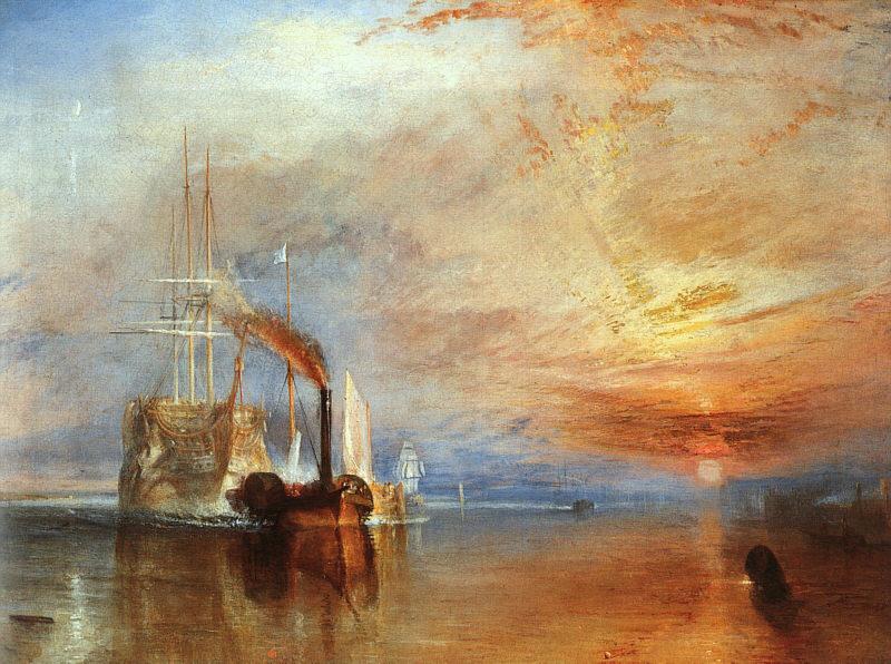 Joseph Mallord William Turner The Fighting Temeraire Sweden oil painting art
